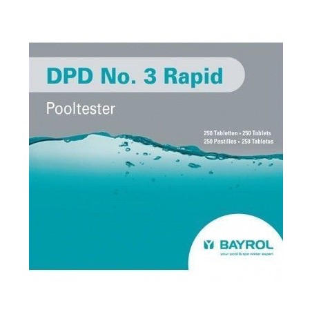 250 PASTILLAS DPD NO 3 POOLTESTER