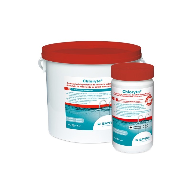 CLORO GRANO CHLORYTE SIN ACIDO ISOCIANURICO REF. 3437217 BAYROL