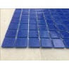 GRESITE IMPORTACION AZUL OSCURO 2,5X2,5 MALLA PLACA 32X32 CM.