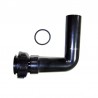 ENLACE ACODADO NEGRO 2" REF. 4404120504 ASTRALPOOL