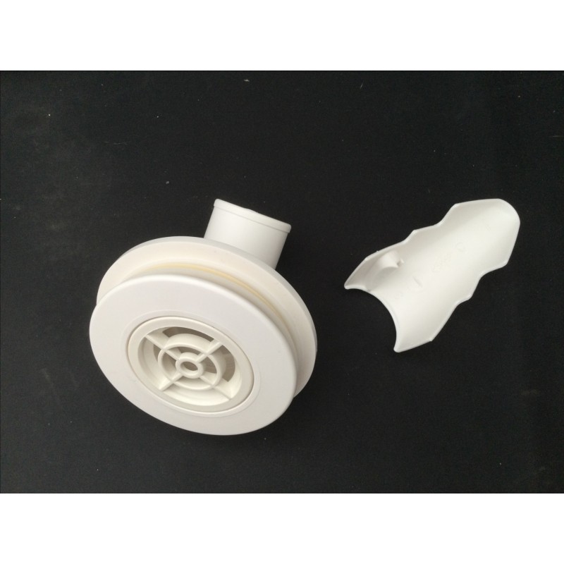 BOQUILLA RETORNO NUEVA ACODADA PARA MANGUERA 38 MM. REF. 52226 GRE