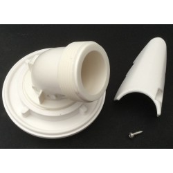 BOQUILLA RETORNO NUEVA ACODADA ROSCA MACHO 1 1/2" PARA PVC REF. 52567 GRE