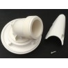 BOQUILLA RETORNO NUEVA ACODADA ROSCA MACHO 1 1/2" PARA PVC REF. 52567 GRE
