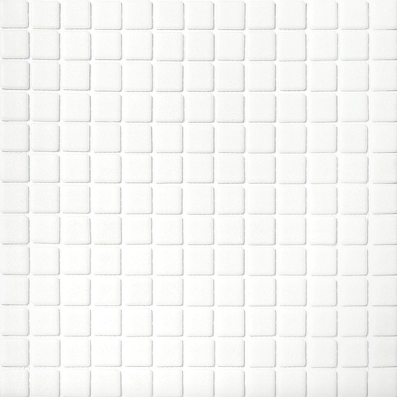GRESITE COLOR BLANCO (NIEBLA) CON BRILLO EDERGLAS 2,2X2,2 REF. 100