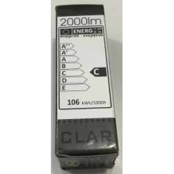 LAMPARA FOCO HALÓGENO 100 W 12 V 2-PIN 2000 LUMENES
