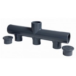 COLECTOR VALVULAS PVC 50 MM REF. 31877