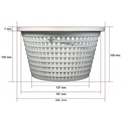 CESTO SKIMMER GRANDE CORAL REF. 18002054 QP/PQS