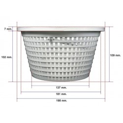 CESTO SKIMMER STANDAR CORAL REF. 18002057 QP/PQS