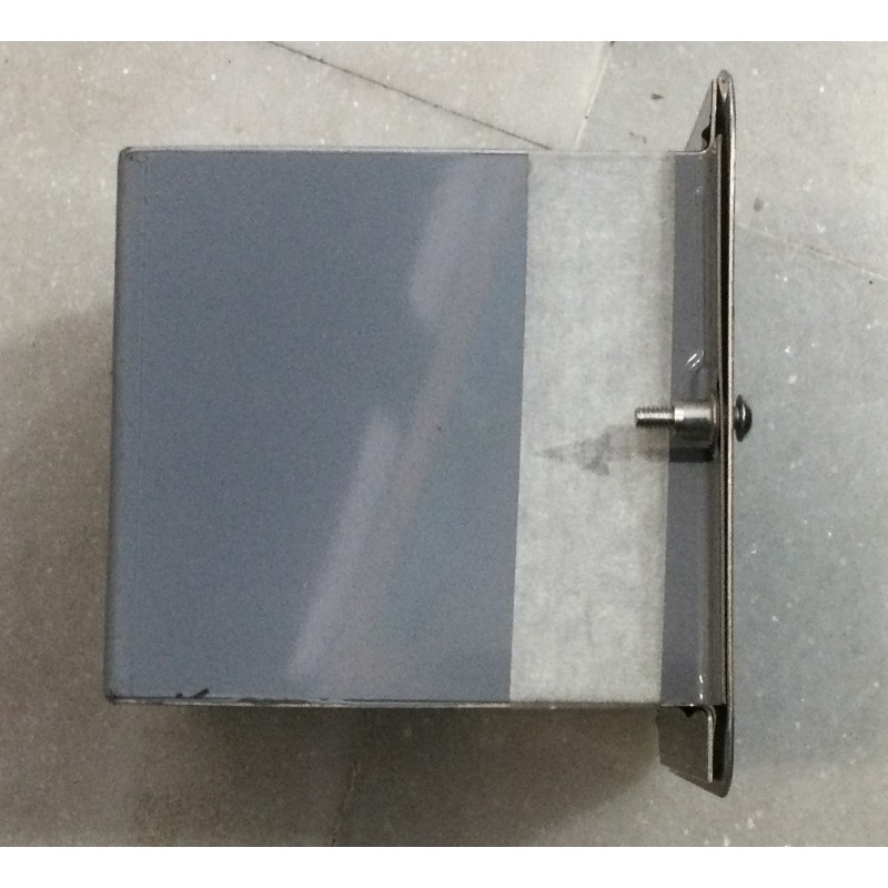 CAJA+EMBELLECEDOR PULSADOR PIEZOELECTRICO ACERO INOX COD. 132-1