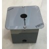 CAJA+EMBELLECEDOR PULSADOR PIEZOELECTRICO ACERO INOX COD. 132-1