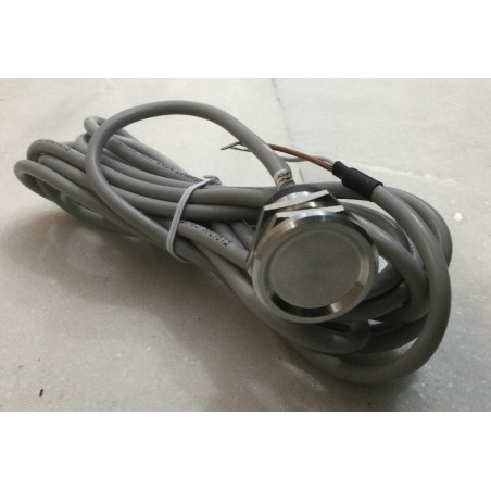 PULSADOR PIEZOELECTRICO INOX AISI-316 NA 5-24V 1A+CABLE 3 METROS COD. 003049304