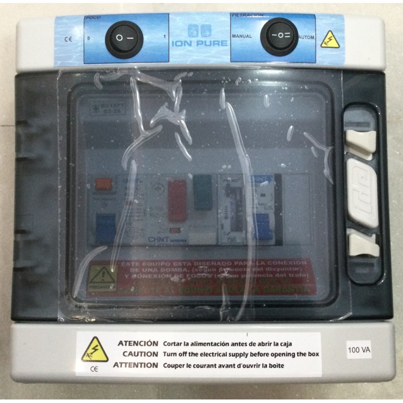 CAUDRO ELECTRICO PISCINA DELTA FIL II+TRANSF. 100W H/6,3C/D