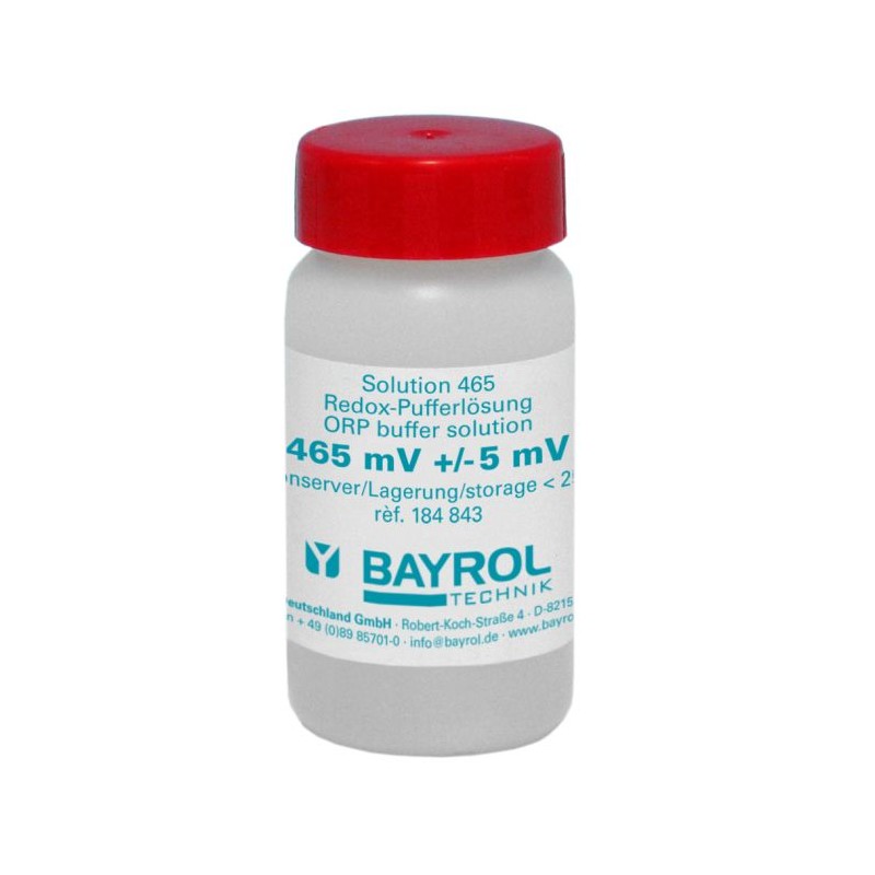 SOLUCION TAMPON REDOX 465 MV ENVASE 55 ML COD. 184843 BAYROL