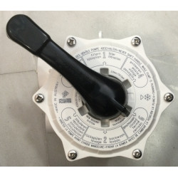 VALVULA SELECTORA 1 1/2" LATERAL TOMAS A ROSCA 6 VIAS S/ENLACES REF. 130751 COD. PER-060-0018 / SM10-3 KRIPSOL/PRAHER
