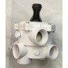 VALVULA SELECTORA 1 1/2" LATERAL TOMAS A ROSCA 6 VIAS S/ENLACES REF. 130751 COD. PER-060-0018 / SM10-3 KRIPSOL/PRAHER