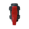 VALVULA PVC ENCOLAR MANETA ROJA PN 16 CH COD. AVF-560-0013/AVF-560-0014