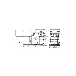 BOMBA PISCINA HAYWARD STARPUMP II IE2