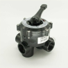 VALVULA SELECTORA 1 1/2" LATERAL 6 VIAS S/ENLACES REF. SP0643SKR-LP PRAHER/HAYWARD