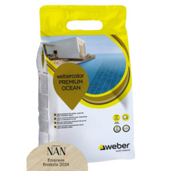 CEMENTO BLANCO LECHADA WEBERCOLOR OCEAN BLANCO BOLSA 3 KGMS