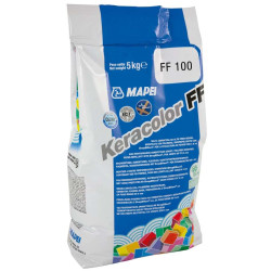 CEMENTO BLANCO LECHADA 5 KG. KERACOLOR REF. FF100 MAPEI