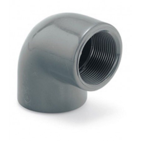 CODO 90º PVC PRESION ROSCA HEMBRA