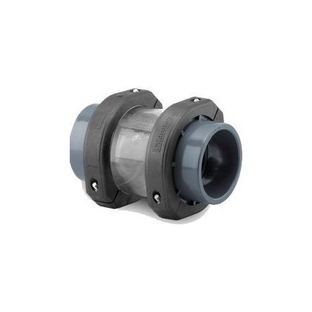 VÁLVULA DE RETENCIÓN CON VISOR HIDROTEN PVC PRESION PEGAR