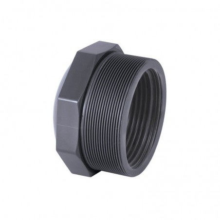 REDUCCION PVC ROSCAS MACHO-HEMBRA CORTA