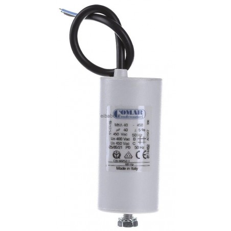 CONDENSADOR MOTOR TERMINAL CABLE COMAR